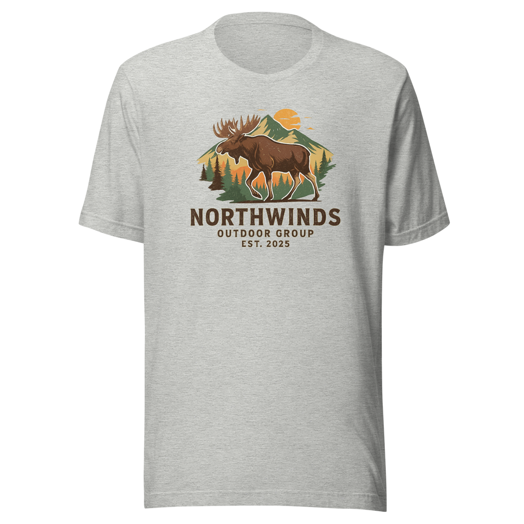 Mountain-Moose-Unisex-T-Shirt-Northwoods-Hunting-Graphic-Design