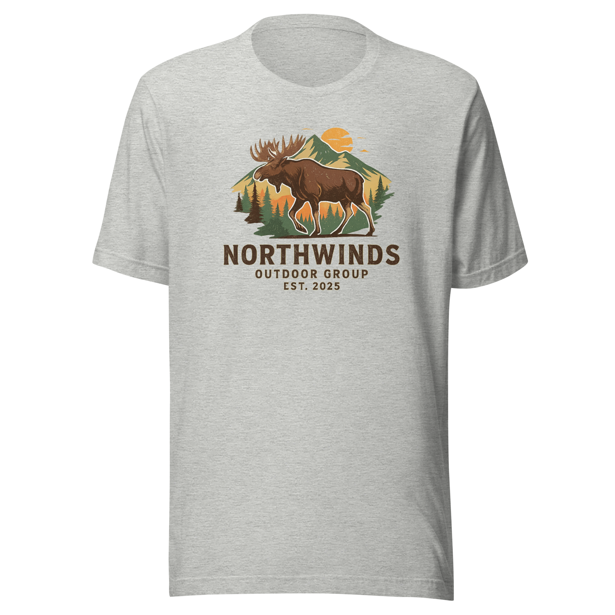 Mountain-Moose-Unisex-T-Shirt-Northwoods-Hunting-Graphic-Design
