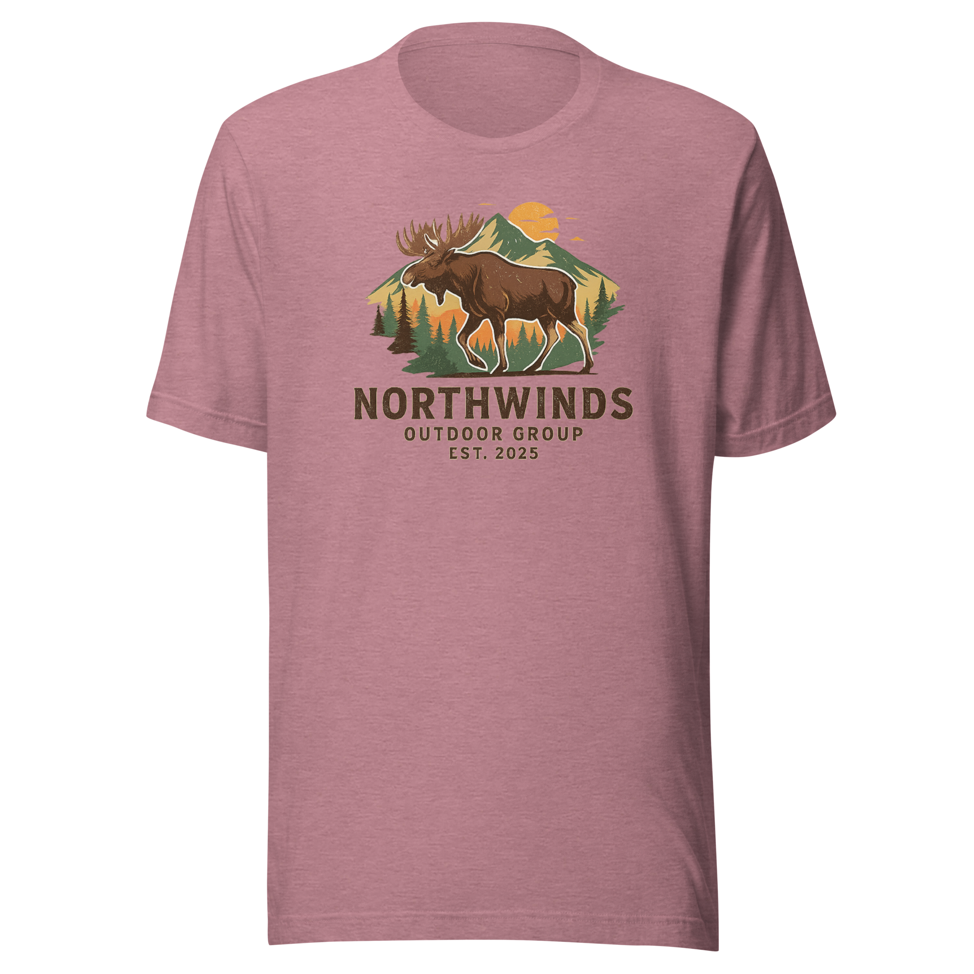 Mountain-Moose-Unisex-T-Shirt-Northwoods-Hunting-Graphic-Design